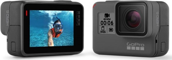 Экшен-камера GoPro Hero6 Black поддерживает запись видео 4K/60p - «Новости сети»