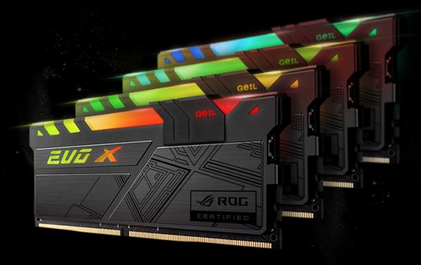 GeIL представила память EVO-X RGB DDR4 с сертификацией ASUS ROG - «Новости сети»