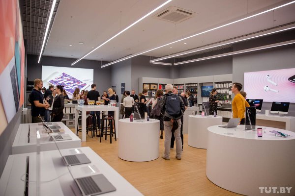 Как выглядит новый минский магазин Apple, который открывается сегодня | - «Интернет и связь»