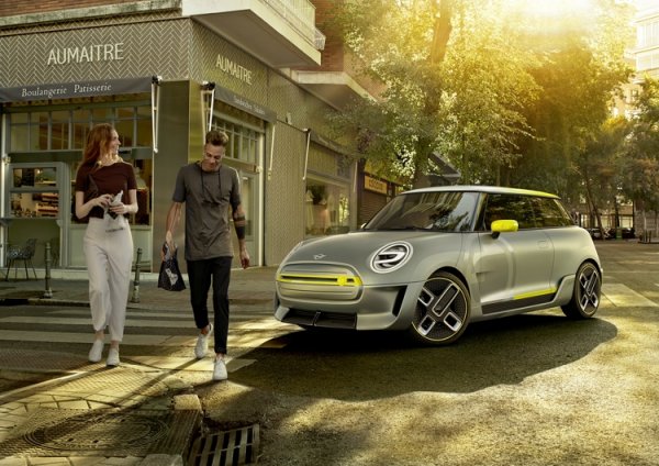 MINI Electric Concept: яркий электрокар для городского передвижения - «Новости сети»