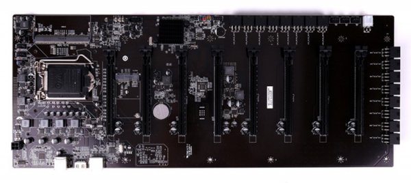 Нестандартная плата Colorful с восемью слотами PCIe x16 поможет в добыче криптовалют - «Новости сети»