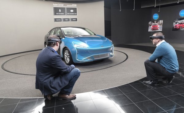 Очки Microsoft HoloLens помогут Ford в создании автомобилей - «Новости сети»