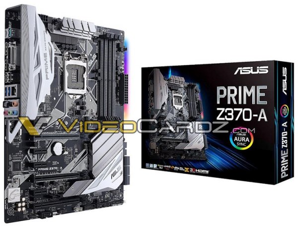 Первые фото плат ASUS Z370 серий ROG, TUF и Prime - «Новости сети»