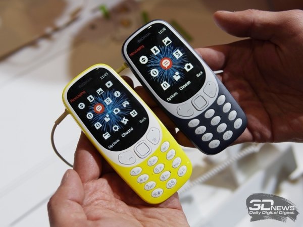 Спрос на новый Nokia 3310 в России оказался слабым - «Новости сети»
