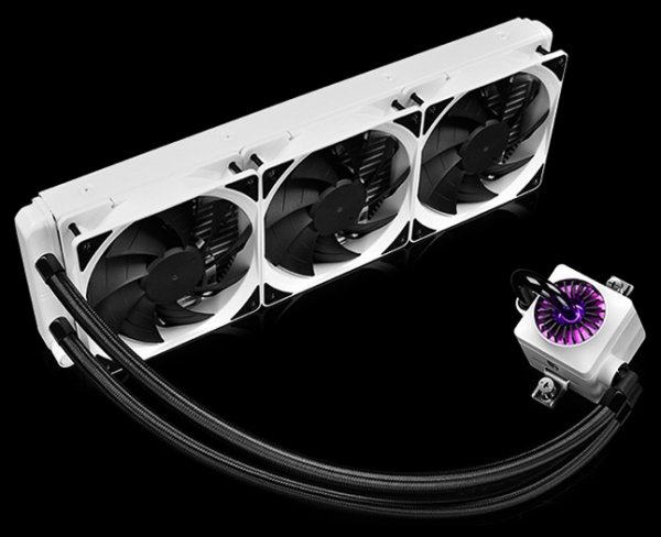 СЖО Deepcool Captain 360 EX White RGB охладит процессоры Intel и AMD - «Новости сети»