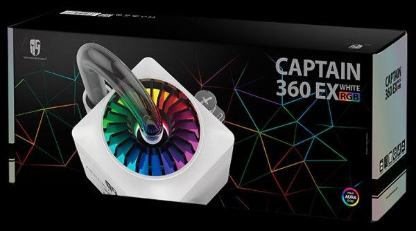 СЖО Deepcool Captain 360 EX White RGB охладит процессоры Intel и AMD - «Новости сети»