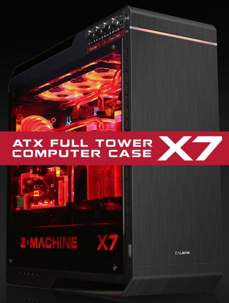 Zalman X7: просторный корпус с «умным» реобасом - «Новости сети»