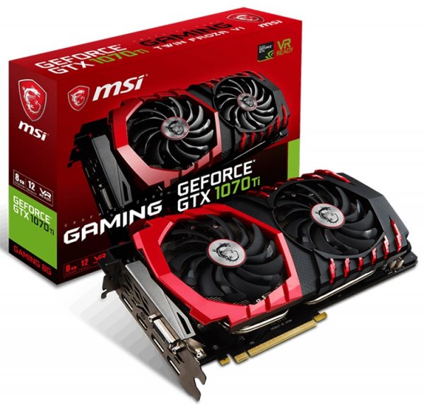 Ассортимент MSI пополнился пятью картами GeForce GTX 1070 Ti - «Новости сети»