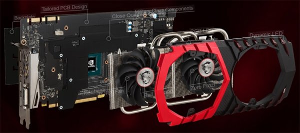 Ассортимент MSI пополнился пятью картами GeForce GTX 1070 Ti - «Новости сети»