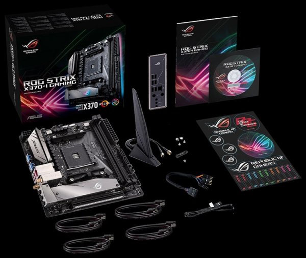 ASUS ROG Strix X370-I Gaming: компактная плата для Ryzen - «Новости сети»