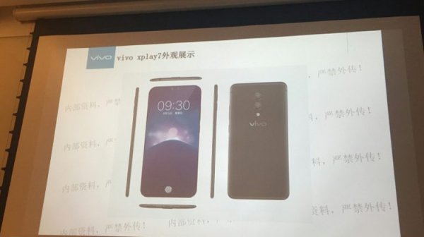 Экран смартфона Vivo Xplay 7 займёт почти всю площадь лицевой панели - «Новости сети»