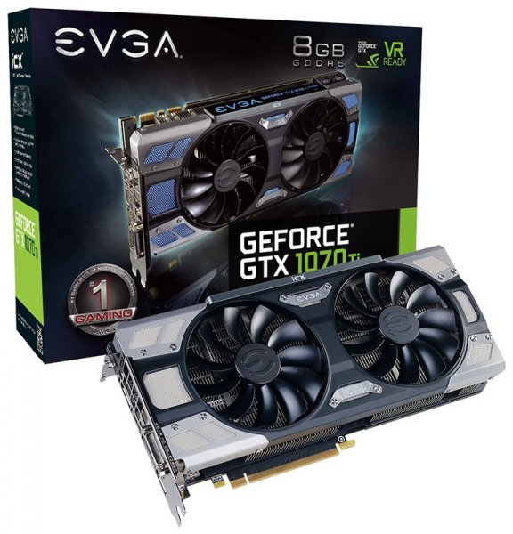 EVGA оснастила свои модели GeForce GTX 1070 Ti разными кулерами - «Новости сети»