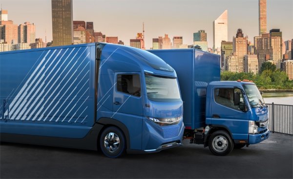 Концерн Daimler показал тяжёлый грузовик E-Fuso Vision One на электротяге - «Новости сети»