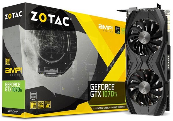 От мала до велика: трио видеокарт ZOTAC GeForce GTX 1070 Ti - «Новости сети»