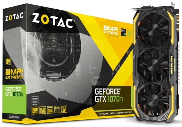 От мала до велика: трио видеокарт ZOTAC GeForce GTX 1070 Ti - «Новости сети»