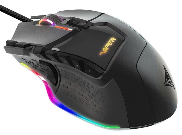 Patriot Viper V570 RGB Blackout Edition: мышь для поклонников игр MMO и FPS - «Новости сети»