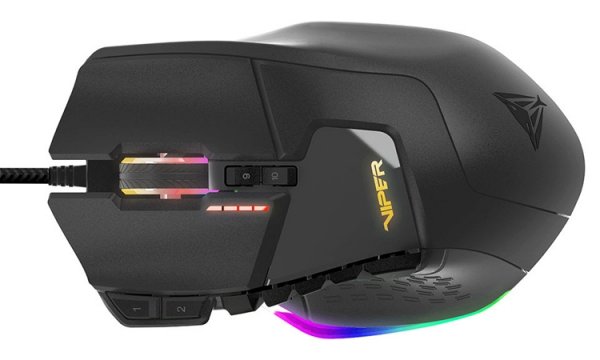 Patriot Viper V570 RGB Blackout Edition: мышь для поклонников игр MMO и FPS - «Новости сети»