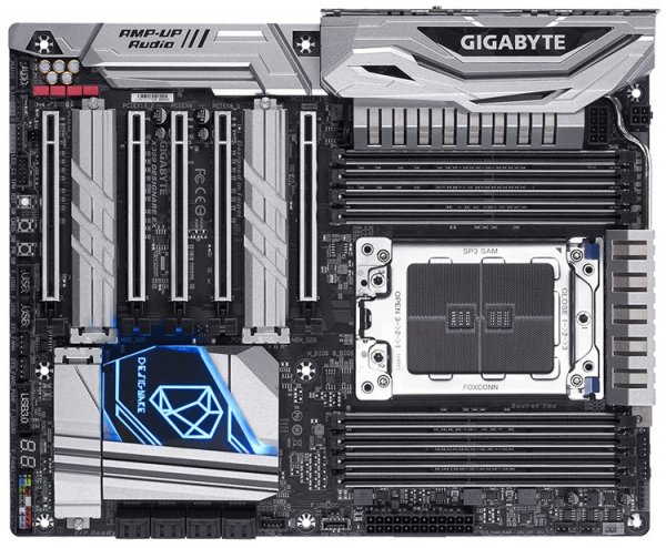 Плата GIGABYTE X399 Designare EX рассчитана на чипы AMD Ryzen Threadripper - «Новости сети»