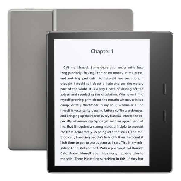 Ридер Amazon Kindle Oasis имеет влагозащищённое исполнение - «Новости сети»