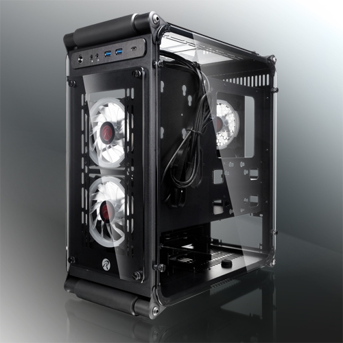 «Стеклянный» корпус Raijintek Coeus Elite позволяет сформировать компактный ПК - «Новости сети»