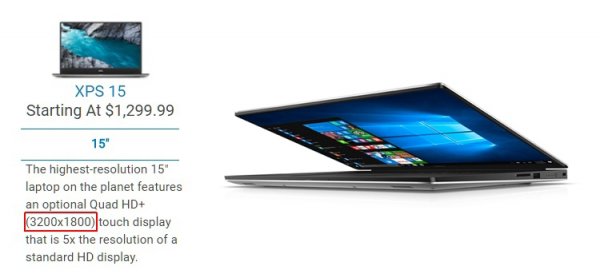 Dell готовит ноутбук XPS 15 с дисплеем 5К и чипом Intel Kaby Lake R - «Новости сети»