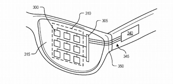 Google патентует «умные» очки с новой конструкцией - «Новости сети»