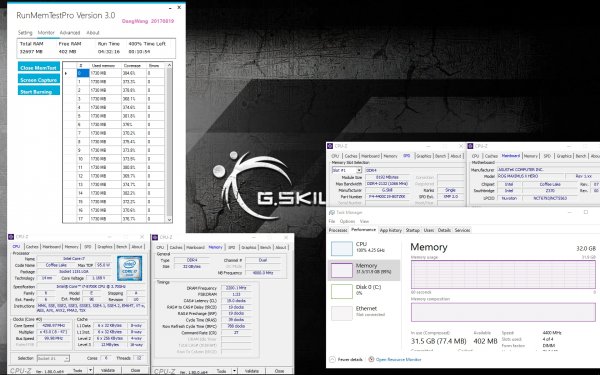 G.Skill представила комплект Trident Z DDR4-4400 ёмкостью 32 Гбайт - «Новости сети»
