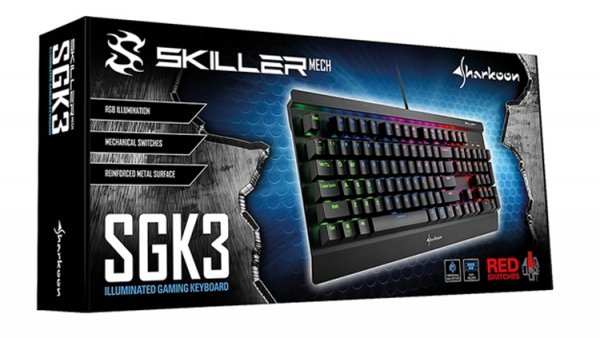 Игровая клавиатура Sharkoon Skiller Mech SGK3 с RGB-подсветкой стоит €65 - «Новости сети»