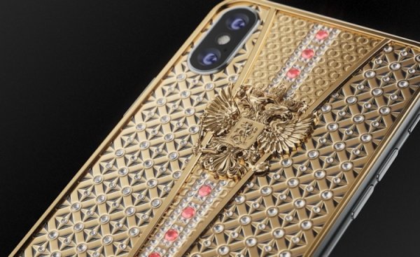 iPhone X Imperial Crown от Caviar: «императорский» смартфон по цене авто бизнес-класса - «Новости сети»