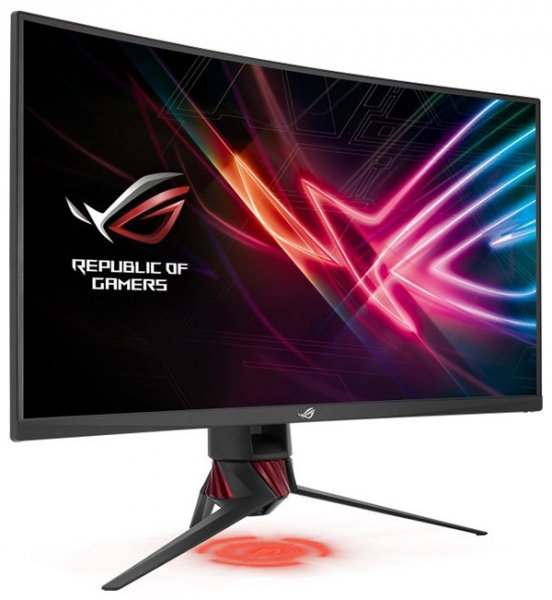 Изогнутый игровой монитор ASUS ROG Strix XG32VQ получил 144-Гц матрицу - «Новости сети»