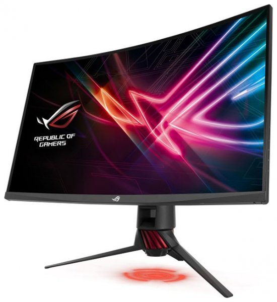 Изогнутый игровой монитор ASUS ROG Strix XG32VQ получил 144-Гц матрицу - «Новости сети»