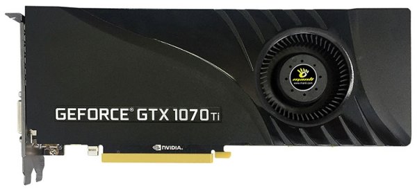 Модели Manli GeForce GTX 1070 Ti различаются кулерами - «Новости сети»