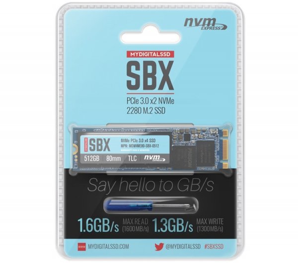 MyDigitalSSD SBX: серия твердотельных накопителей M.2 NVMe - «Новости сети»