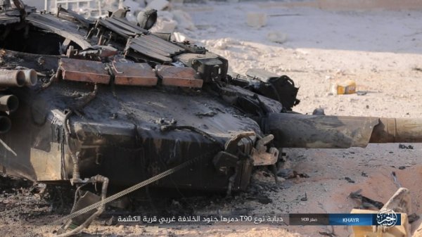 Оторвало башню: в Сирии уничтожен Т-90А | 42.TUT.BY - «Интернет и связь»