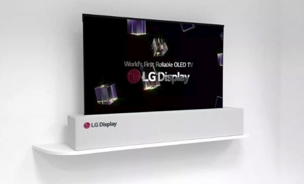 CES 2018: скручивающийся OLED-дисплей LG размером 65 дюймов - «Новости сети»