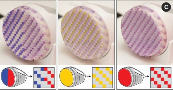 Чернила для 3D-печати из МТИ способны менять цвет после нанесения на объект - «Новости сети»
