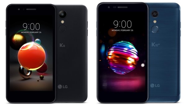 Дебют смартфонов среднего уровня LG K8 2018 и K10 2018 с экраном HD - «Новости сети»