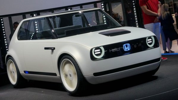 Электрокар в ретро-стиле Honda Urban EV поступит в продажу в 2019 году - «Новости сети»