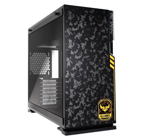 ПК-корпус In Win 101 TUF Gaming выполнен в стиле «милитари» - «Новости сети»
