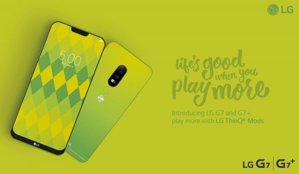Постер раскрыл особенности дизайна смартфона LG G7/G7+ - «Новости сети»
