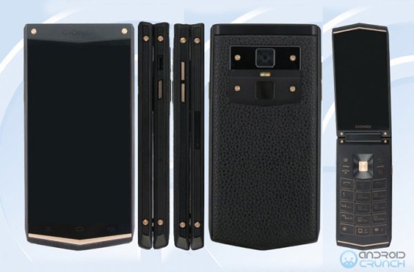 Прототип «смартфона-раскладушки» Gionee W919 попал в объектив инсайдеров - «Новости сети»