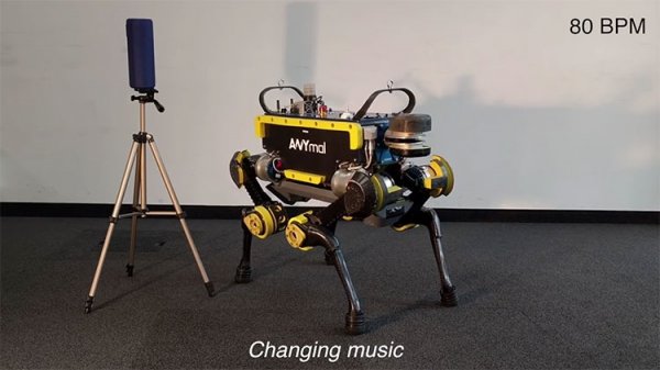 Видео: четвероногого робота обучили танцам - «Новости сети»