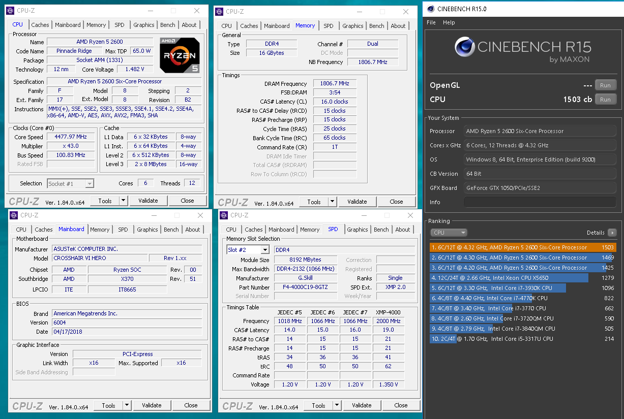 Ryzen 2600 разгон