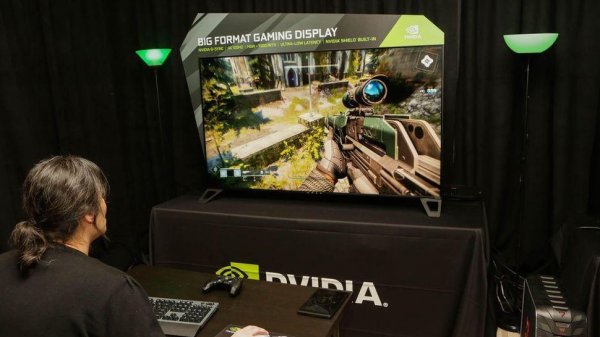 Громадные 65-дюймовые мониторы NVIDIA BFGD выйдут до конца года - «Новости сети»