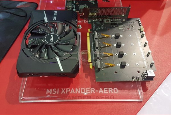 Карта MSI Xpander-Aero позволит установить четыре SSD-модуля в слот PCIe - «Новости сети»