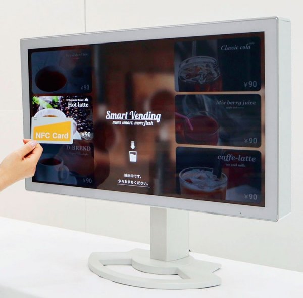 Sharp встроит прозрачные NFC-антенны в экраны дисплеев - «Новости сети»