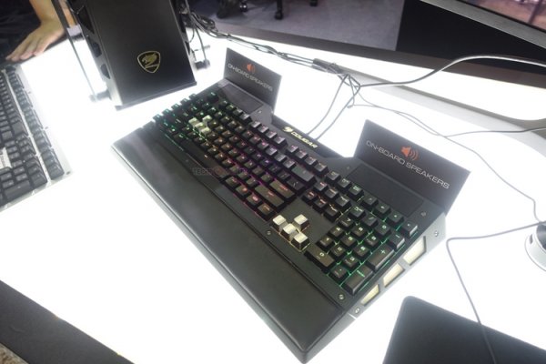 В Cougar создан прототип клавиатуры со встроенными динамиками - «Новости сети»