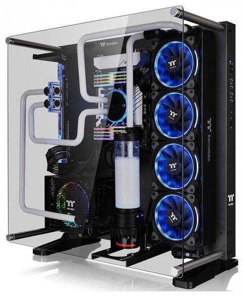 Корпус Thermaltake Core P5 TG Ti можно крепить на стену - «Новости сети»