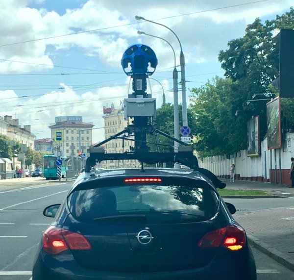 В Минске тестируют машины для съемки Google Street View - «Интернет и связь»