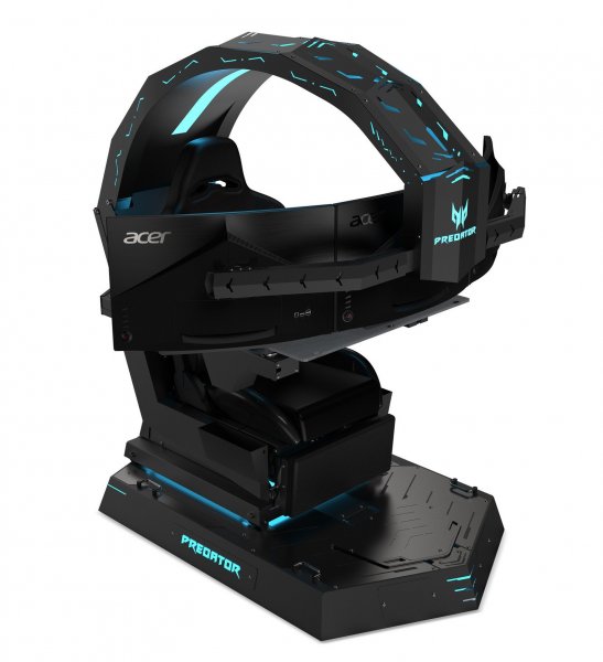 Acer представила необычное игровое кресло-трон - «Интернет и связь»